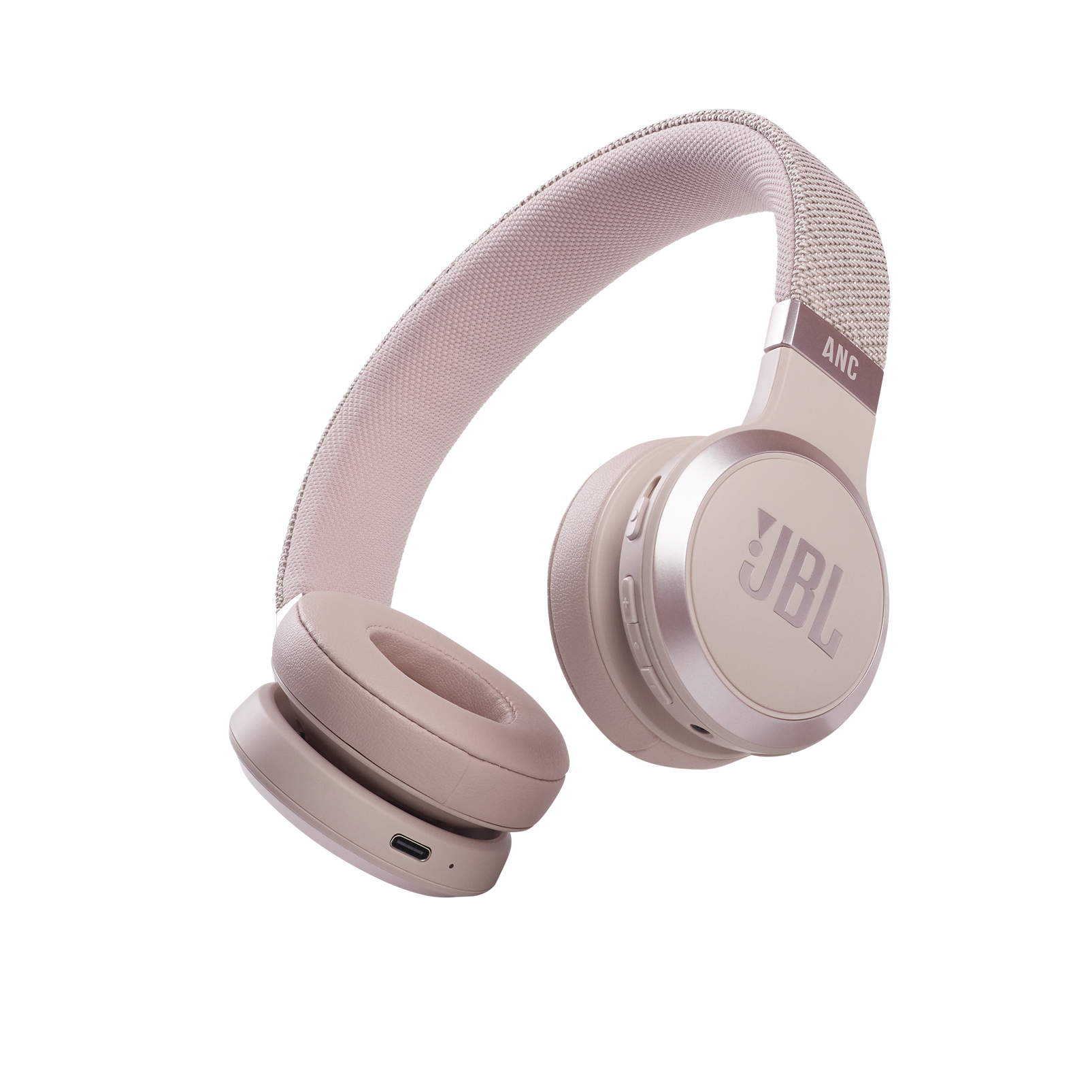 JBL Live 460NC - Rose - Wireless on-ear NC headphones - Hero